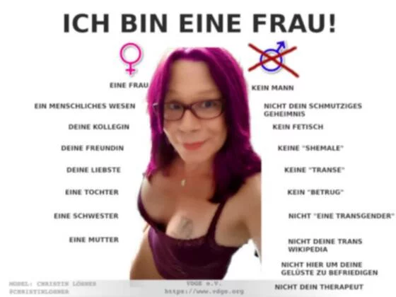 ICH BIN EINE FRAU christin loehner 1 jpg - VDGE e.V.