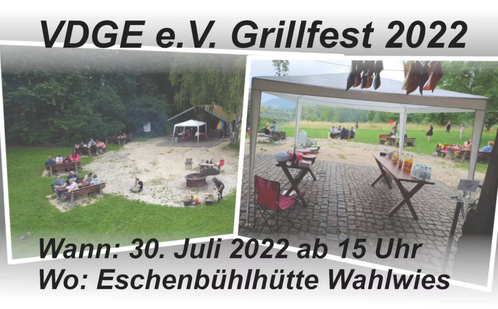 titleimage grillfest 2022 - VDGE e.V.